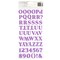 American Crafts Dreamer Thickers Stickers 119/Pkg-Alpha, Glitter